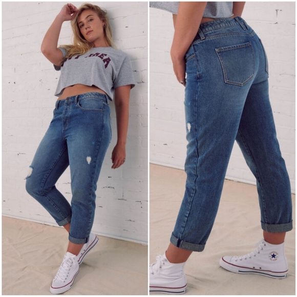 RSQ Distressed Boyfriend Jeans - Picture 2 of 16